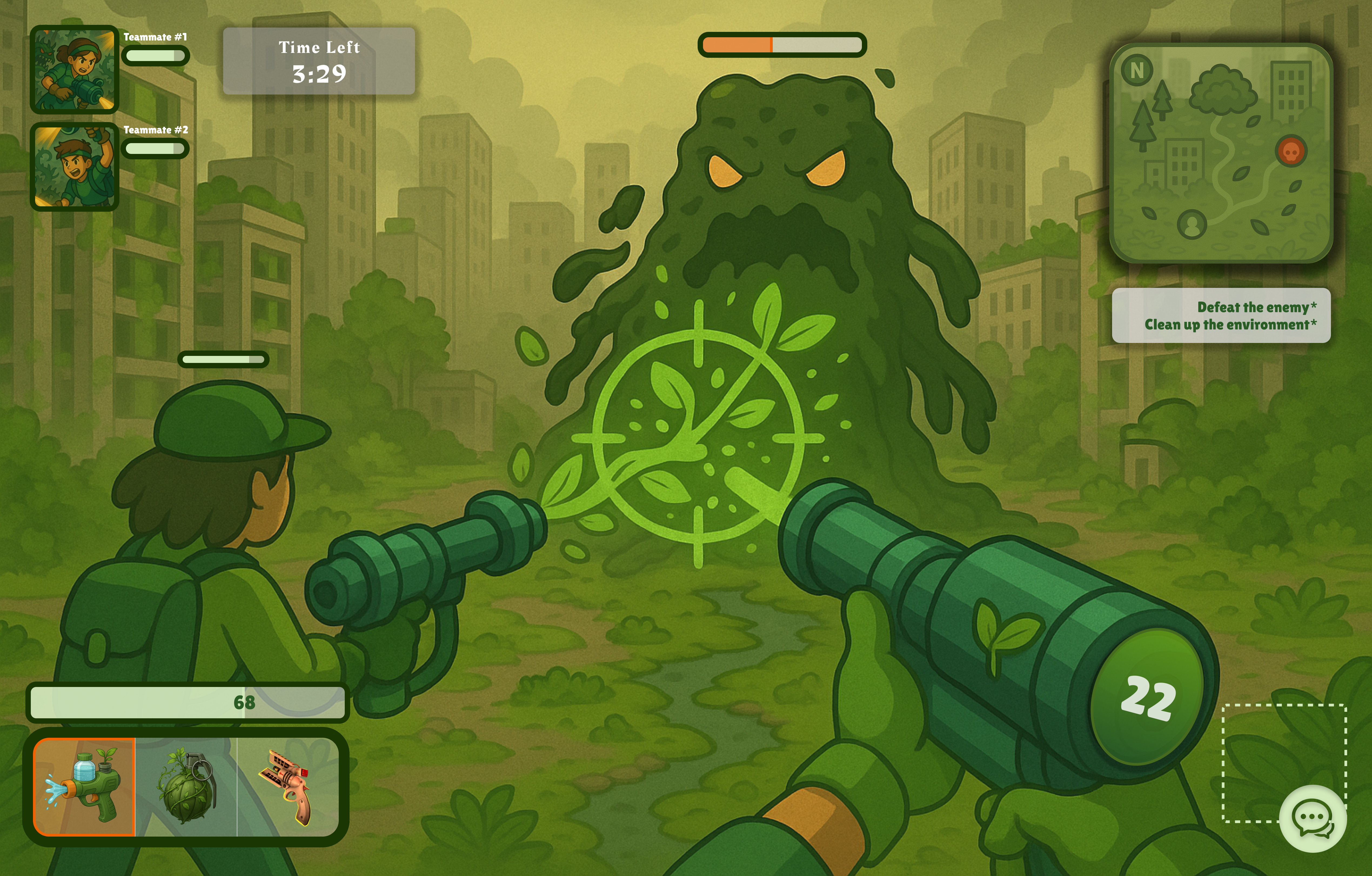 Emerald Uprising Wireframe